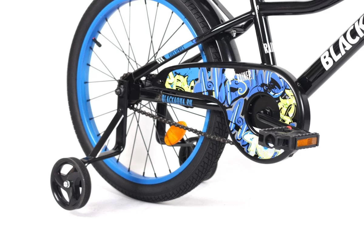 Фото Велосипед Black Aqua Rainer 20" черно-синий KG2024 со склада магазина СпортСЕ