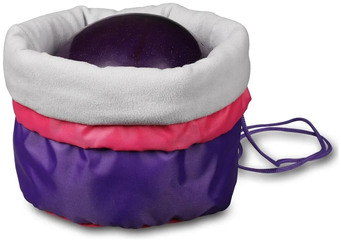 Фото Чехол для мяча гимнастического Indigo 34*24 см утепленный фиолетовый SM-335 со склада магазина СпортСЕ